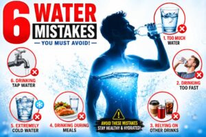 Avoid these 6 common water drinking mistakes to stay hydrated, improve digestion, and protect your health.