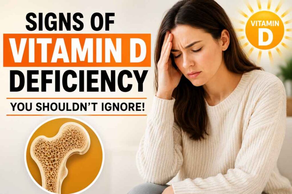 11 Early Signs of Vitamin D Deficiency and How to Fix It